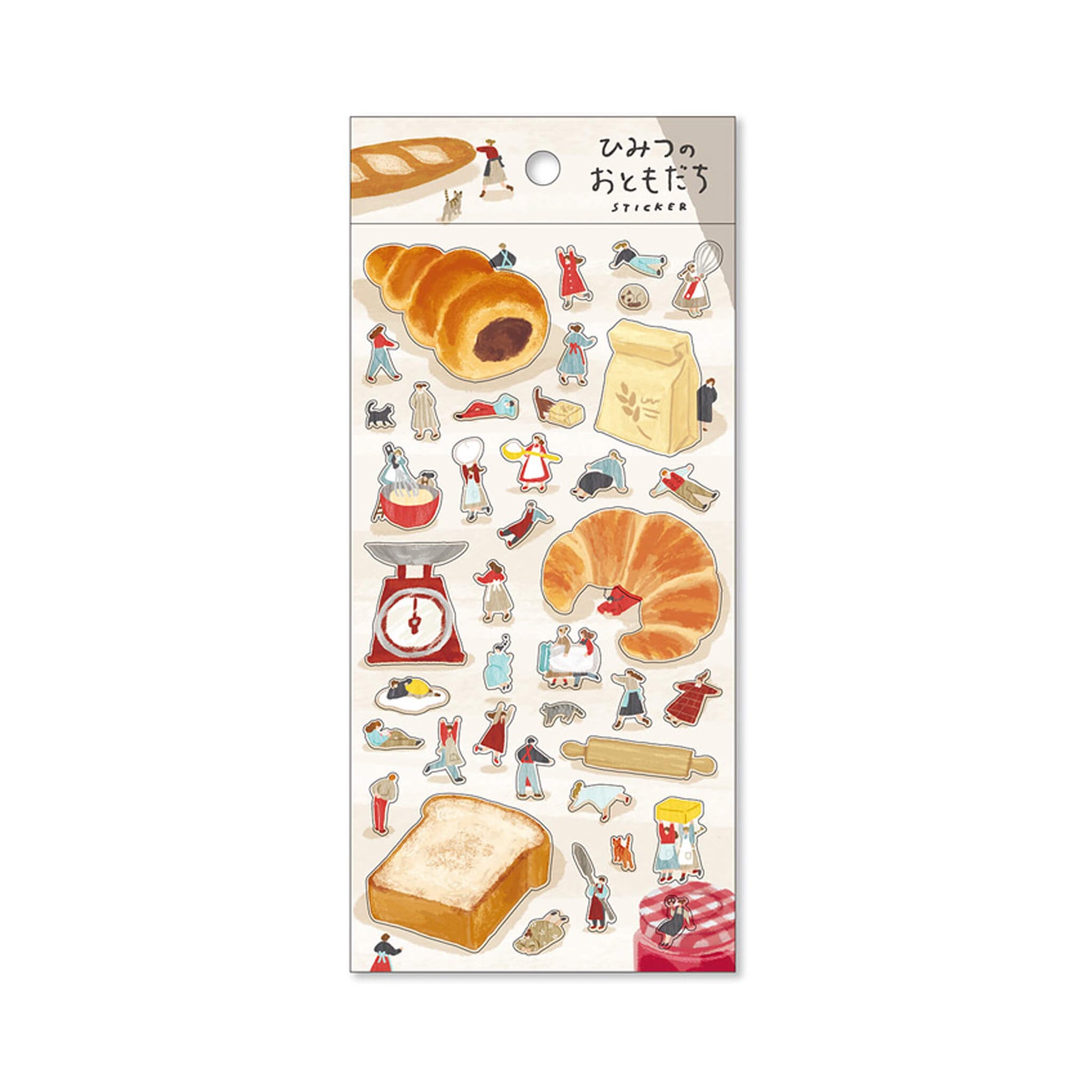 Mind Wave Secret Friends Sticker - Secret Bread Making - Sticker Sheets