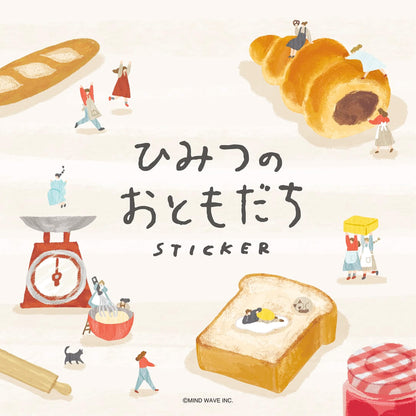 Mind Wave Secret Friends Sticker - Secret Bread Making - Sticker Sheets