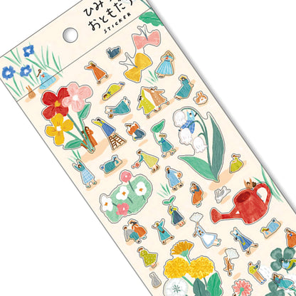 Mind Wave Secret Friends Sticker - Secret Flower Gathering - Sticker Sheets