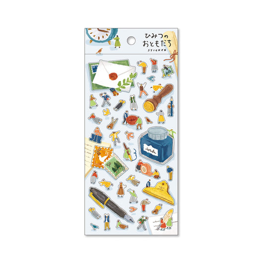 Mind Wave Secret Friends Sticker - Secret Letter Writing - Sticker Sheets