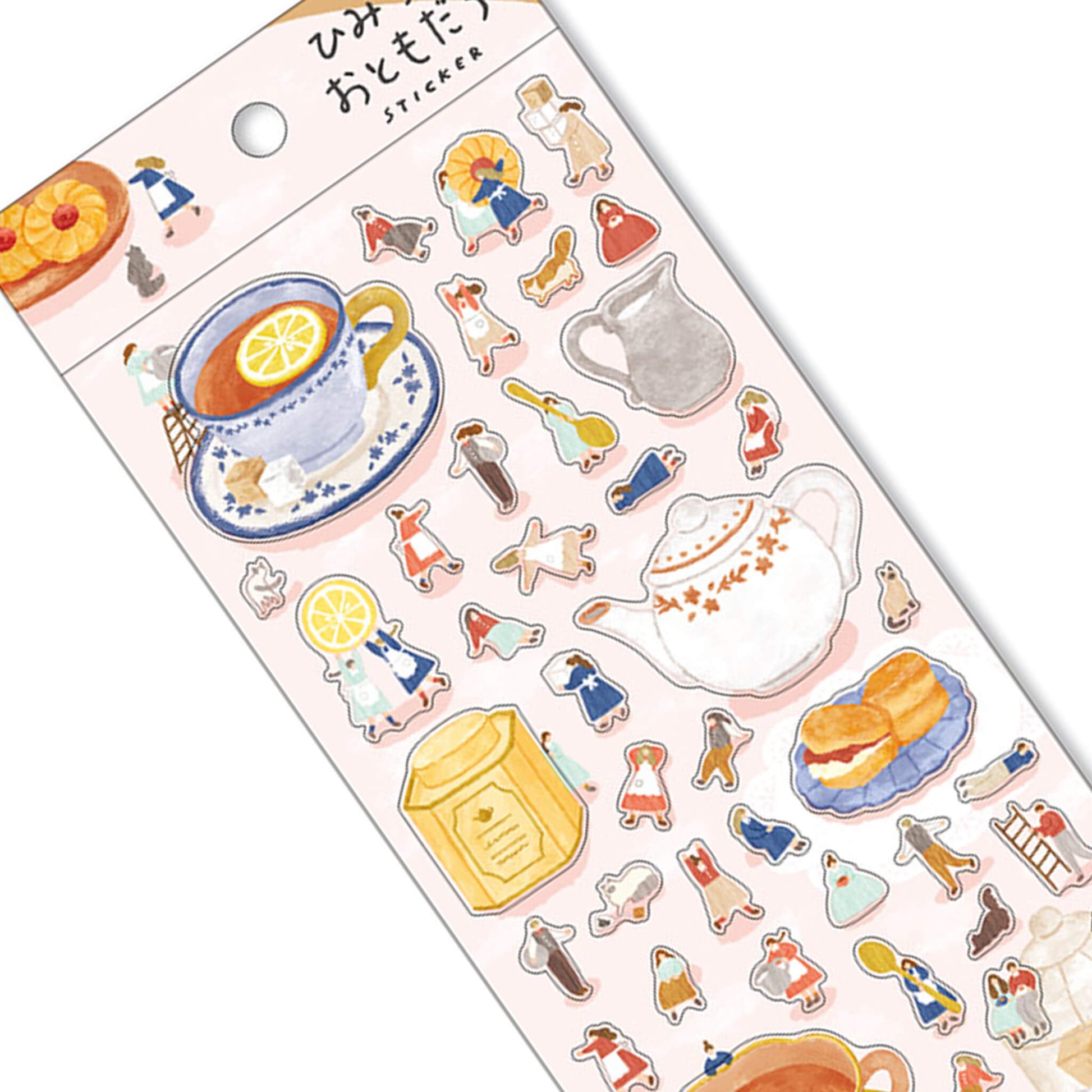 Mind Wave Secret Friends Sticker - Secret Tea Time - Sticker Sheets