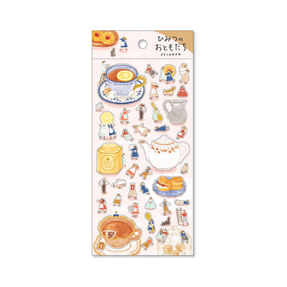 Mind Wave Secret Friends Sticker - Secret Tea Time - Sticker Sheets