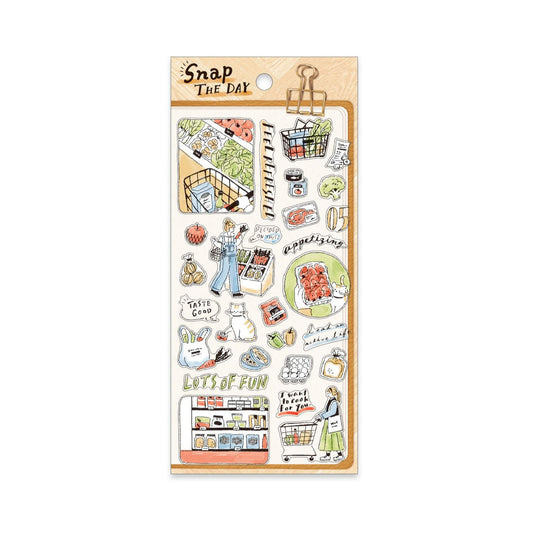 Mind Wave Snap the Day Sticker - Shopping - Sticker Sheets
