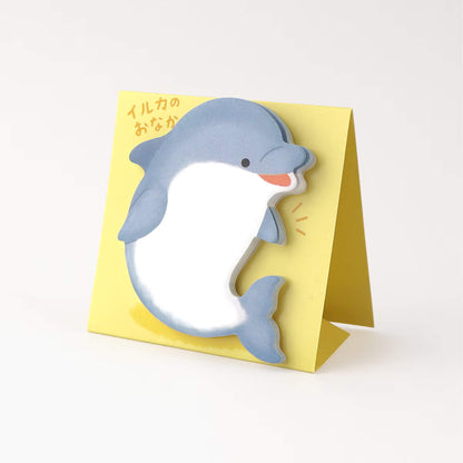Mind Wave Stand Stick Marker - Dolphin - Sticky Notes