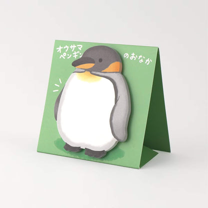 Mind Wave Stand Stick Marker - Emperor Penguin - Sticky Notes