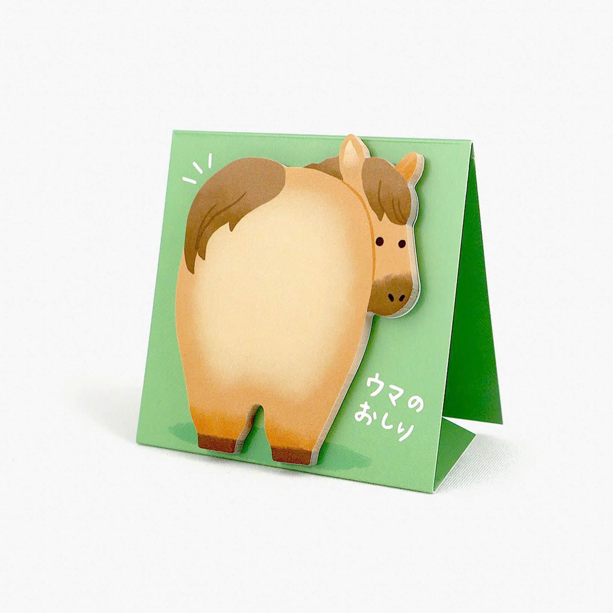 Mind Wave Stand Stick Marker - Horse Bottom - Sticky Notes