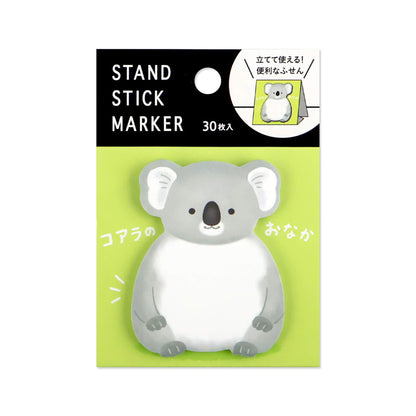 Mind Wave Stand Stick Marker - Koala Belly - Sticky Notes