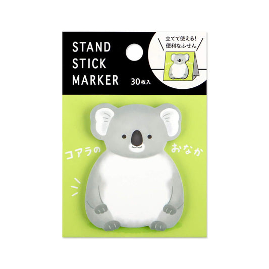 Mind Wave Stand Stick Marker - Koala Belly - Sticky Notes
