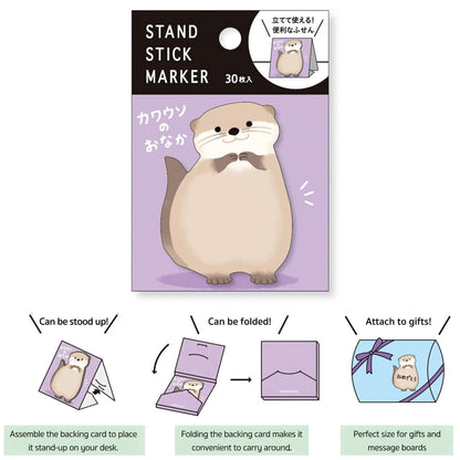 Mind Wave Stand Stick Marker - Otter Belly - Sticky Notes