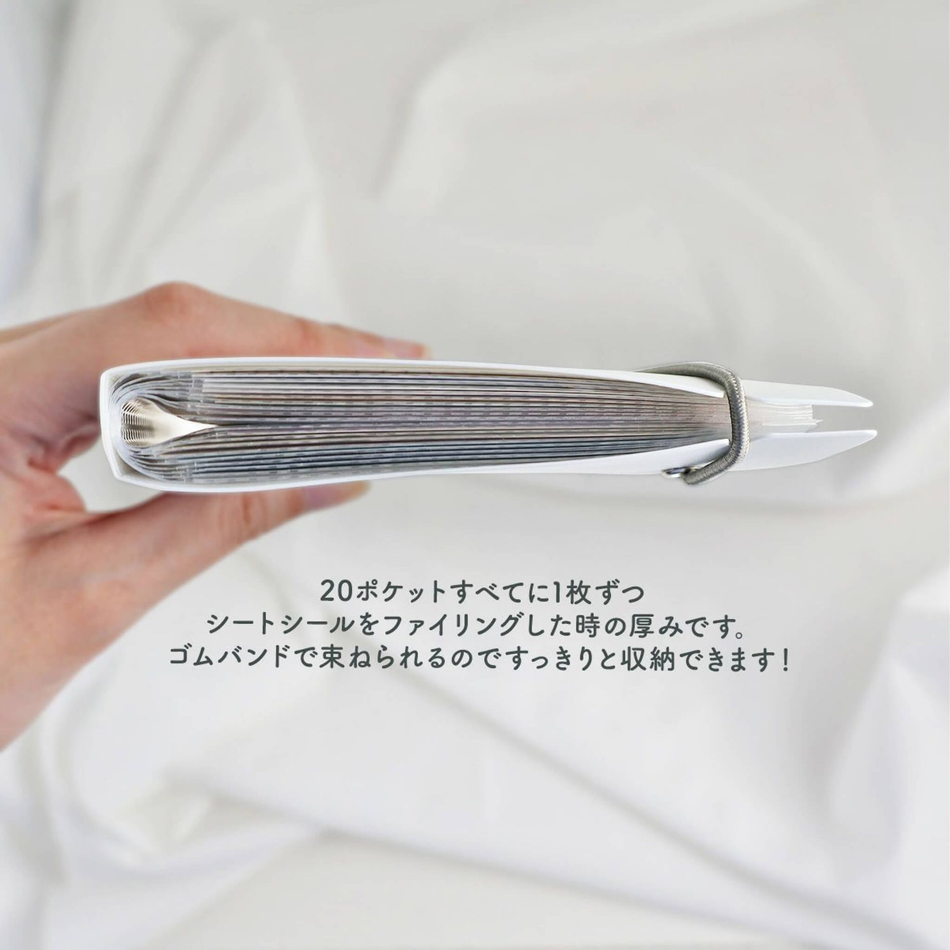 Mind Wave Sticker Pocket File - Beige - Sticker Files