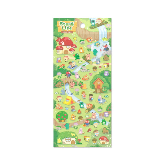 Mind Wave Story Life Sticker - Forest - Sticker Sheets