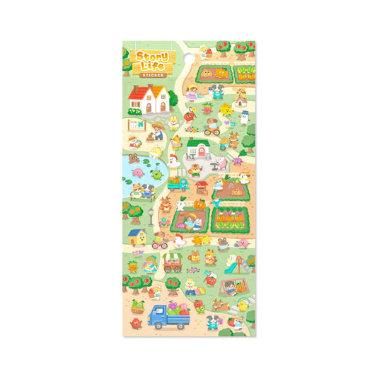 Mind Wave Story Life Sticker - Village am. - Sticker Sheets