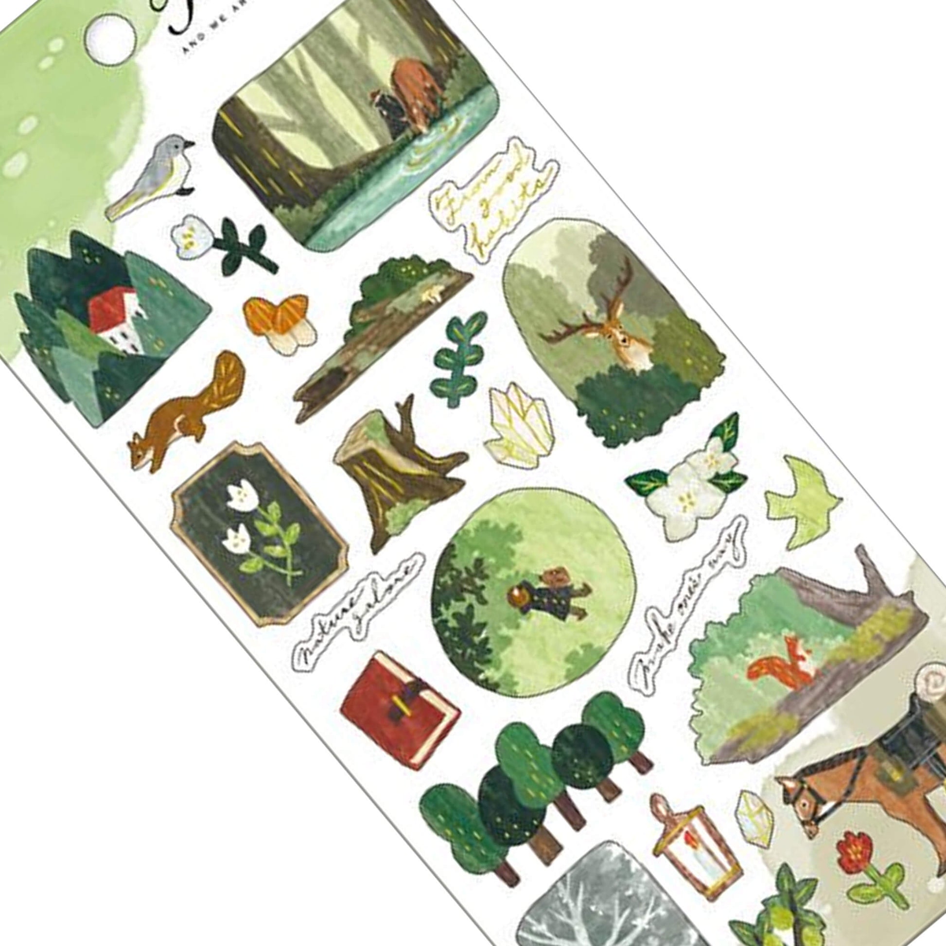 Mind Wave Tabi Sticker - Land of Forests - Sticker Sheets