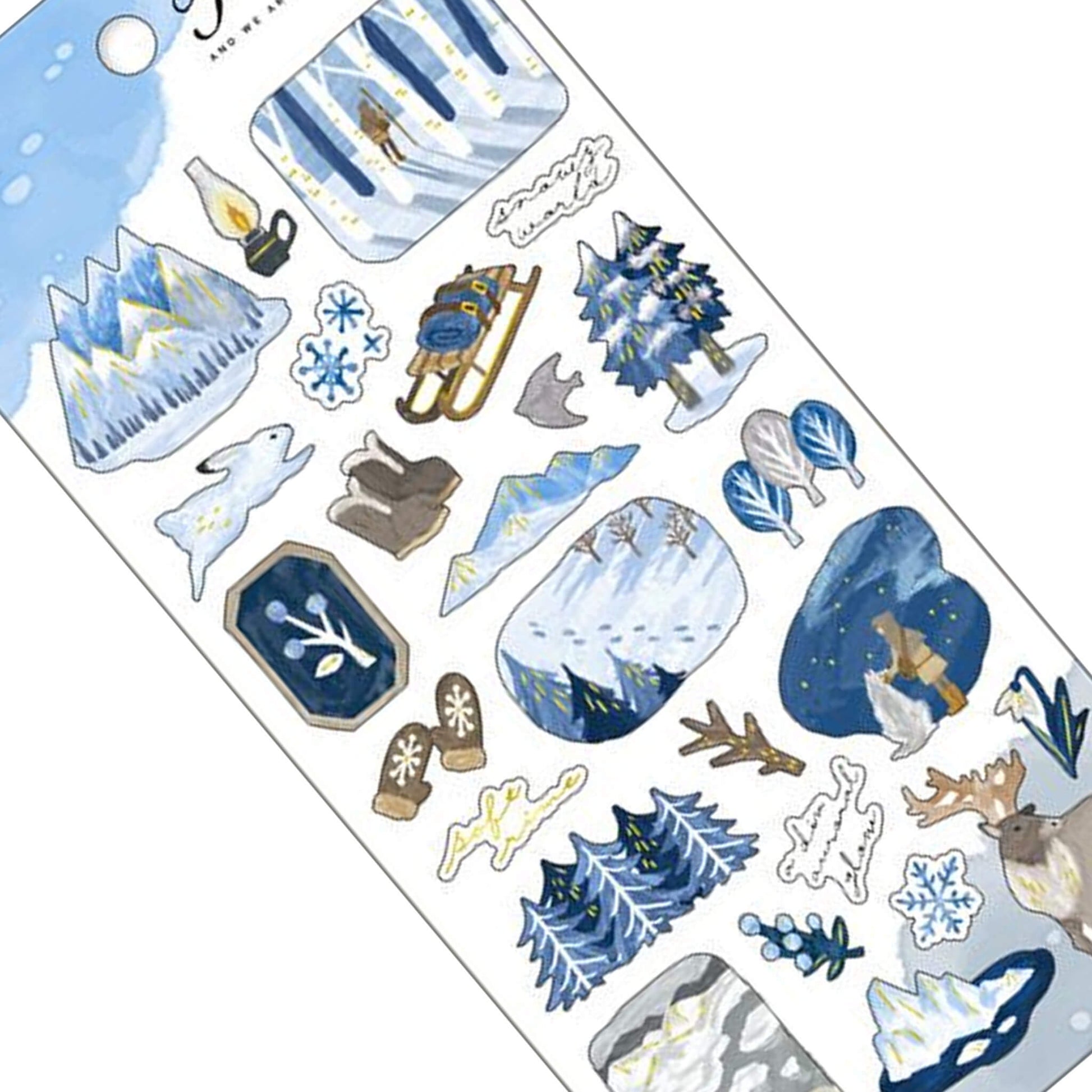 Mind Wave Tabi Sticker - Land of Frozen Sky - Sticker Sheets