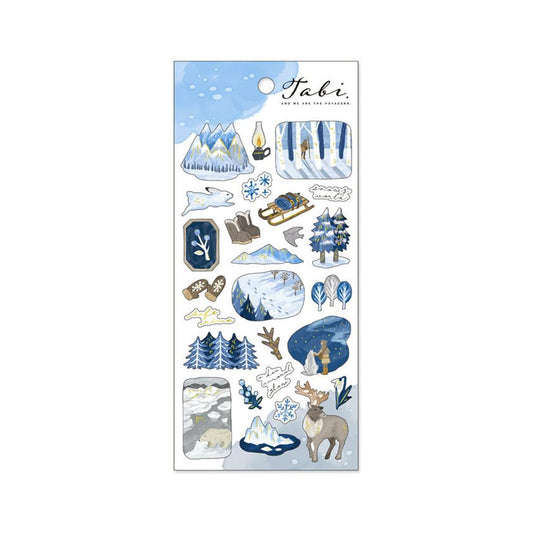 Mind Wave Tabi Sticker - Land of Frozen Sky - Sticker Sheets