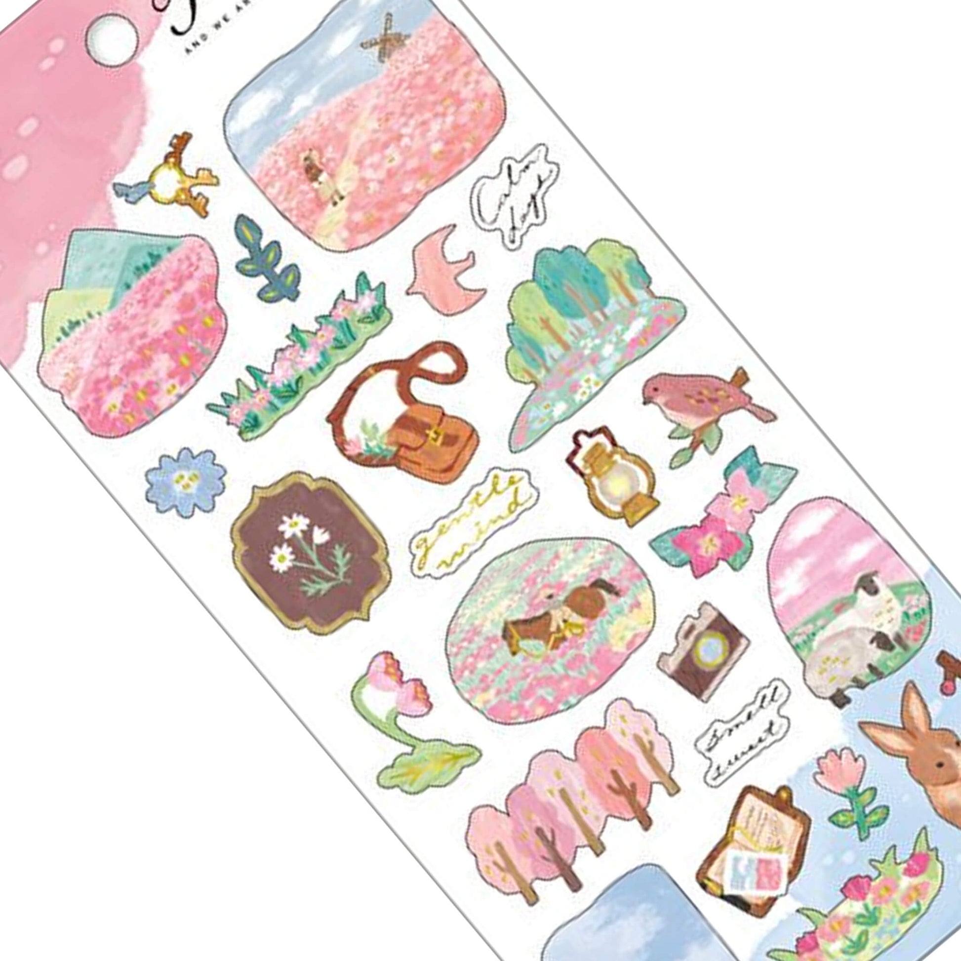 Mind Wave Tabi Sticker - Land of Gardens - Sticker Sheets