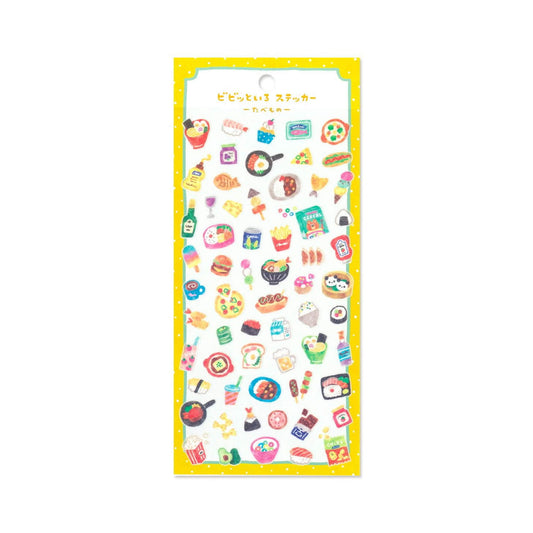 Mind Wave Vivid Color Sticker - Food - Sticker Sheets