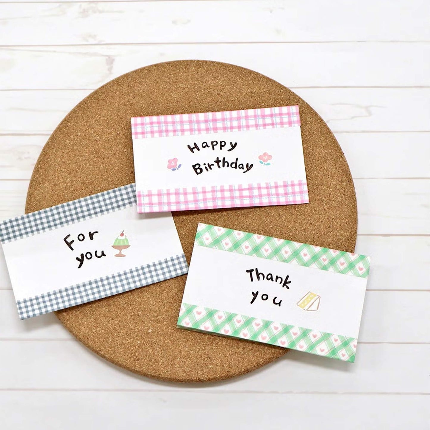 Mind Wave Washi Tape Pattern - Check 24 - Washi Tapes