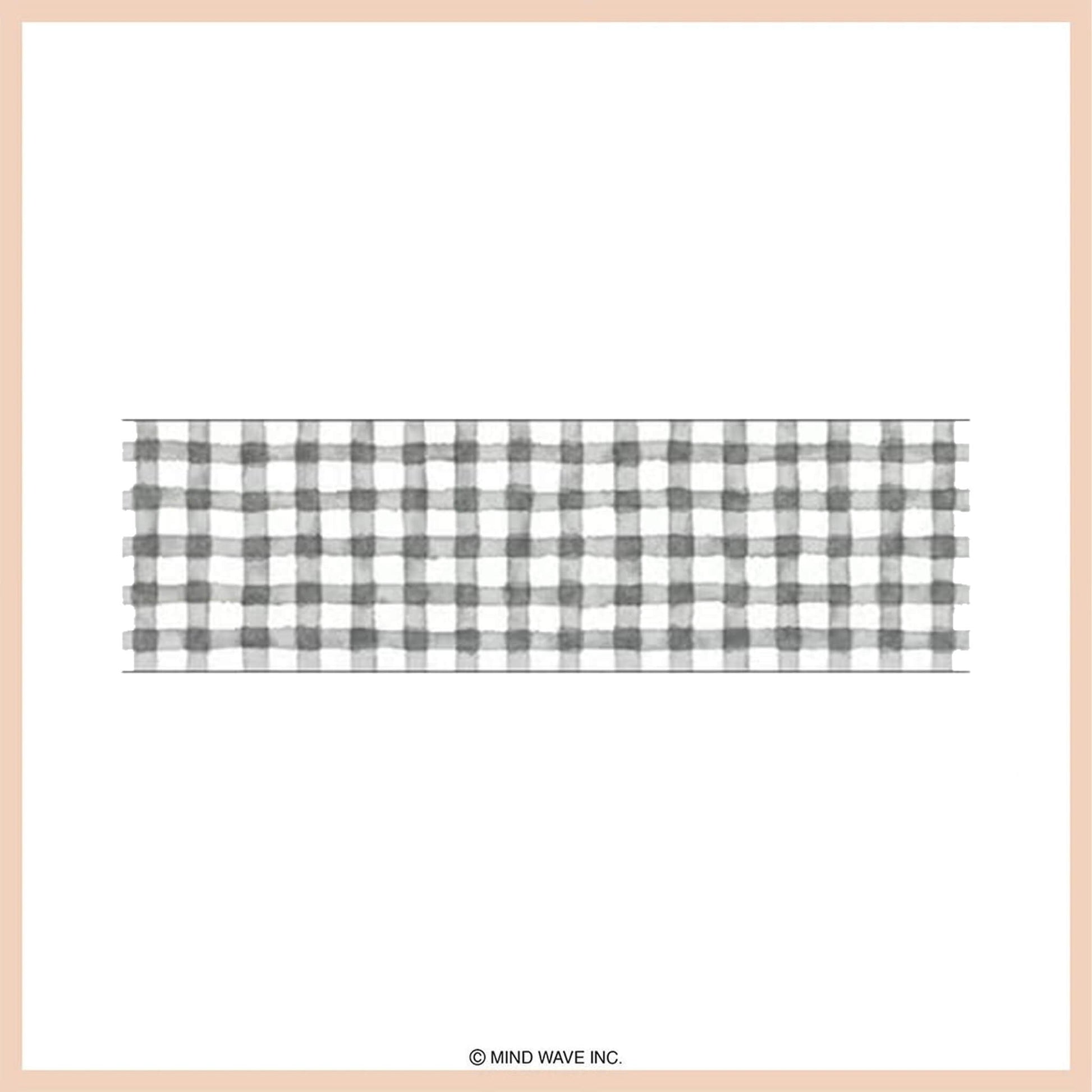 Mind Wave Washi Tape Pattern - Check 24 - Washi Tapes