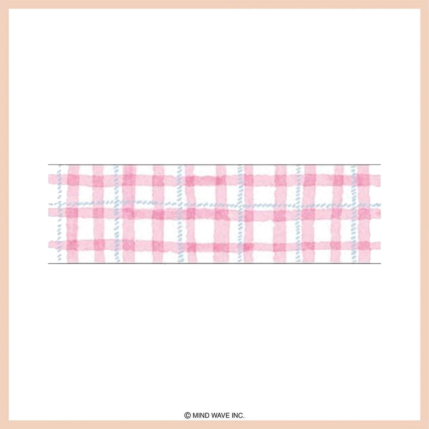 Mind Wave Washi Tape Pattern - Check 25 - Washi Tapes
