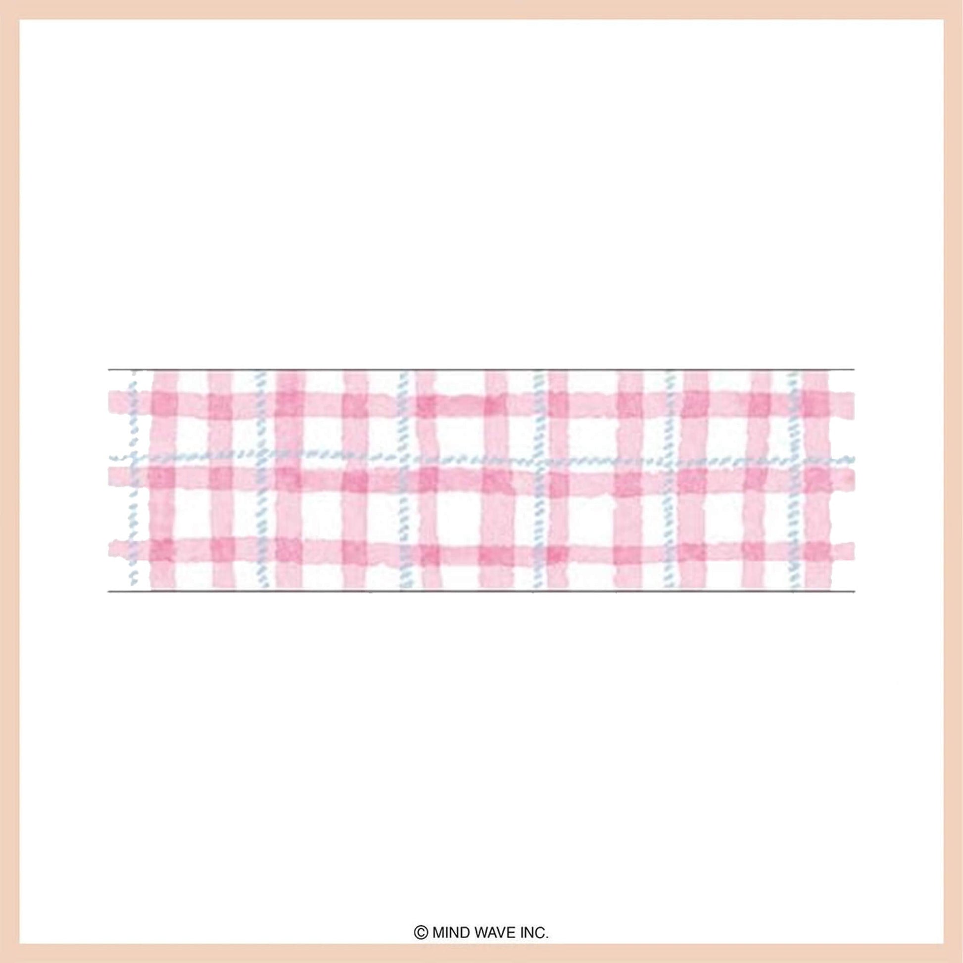 Mind Wave Washi Tape Pattern - Check 25 - Washi Tapes