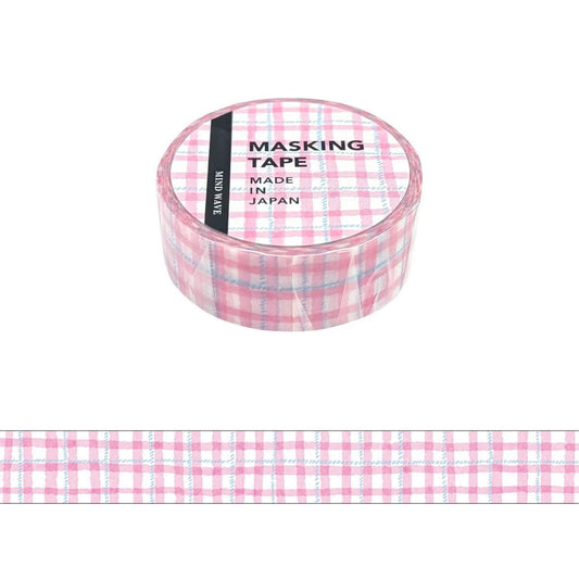 Mind Wave Washi Tape Pattern - Check 25 - Washi Tapes
