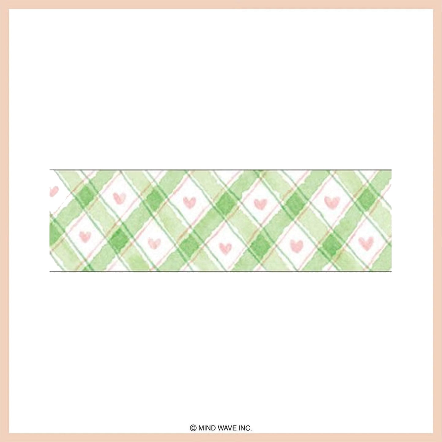 Mind Wave Washi Tape Pattern - Check 26 - Washi Tapes