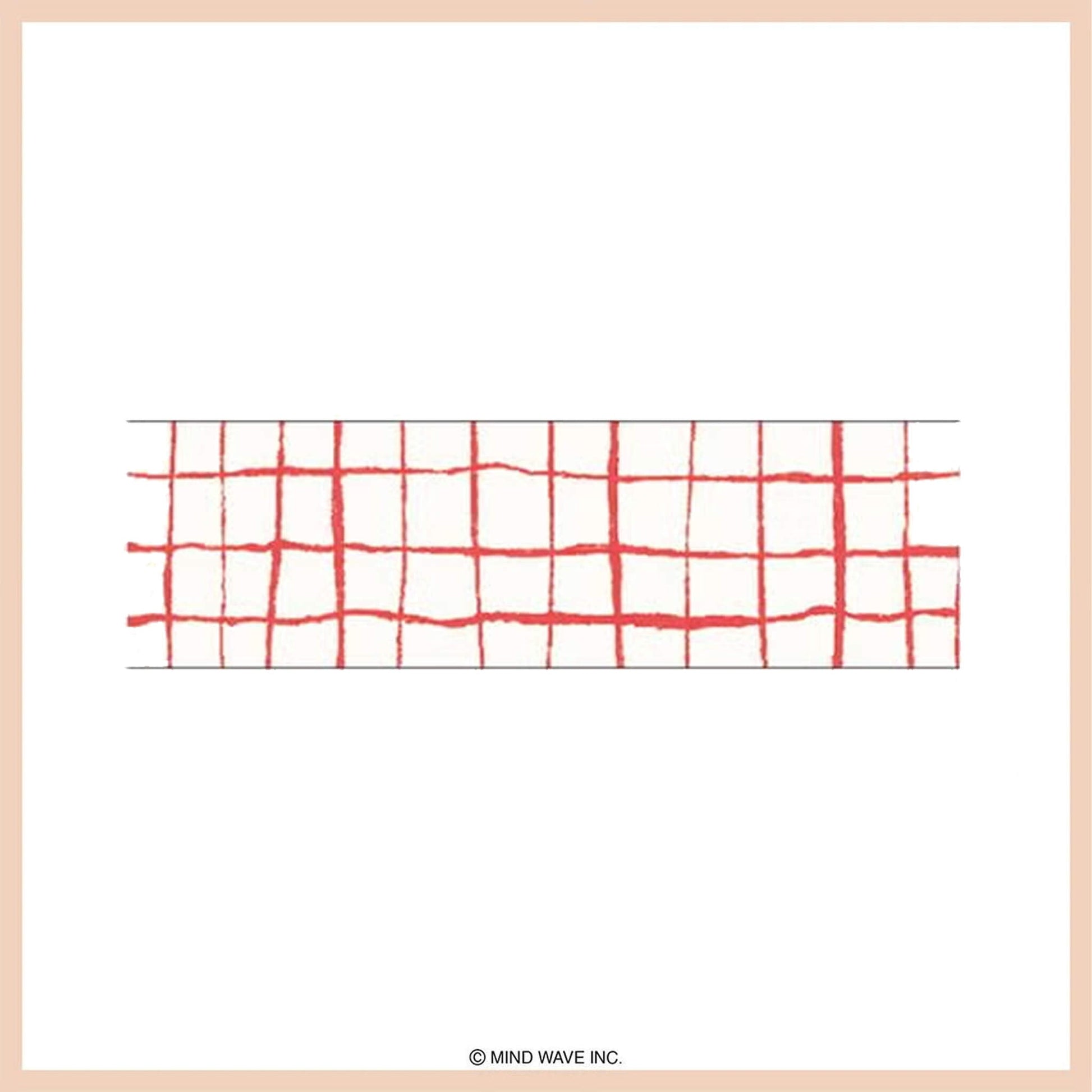 Mind Wave Washi Tape Pattern - Check 27 - Washi Tapes