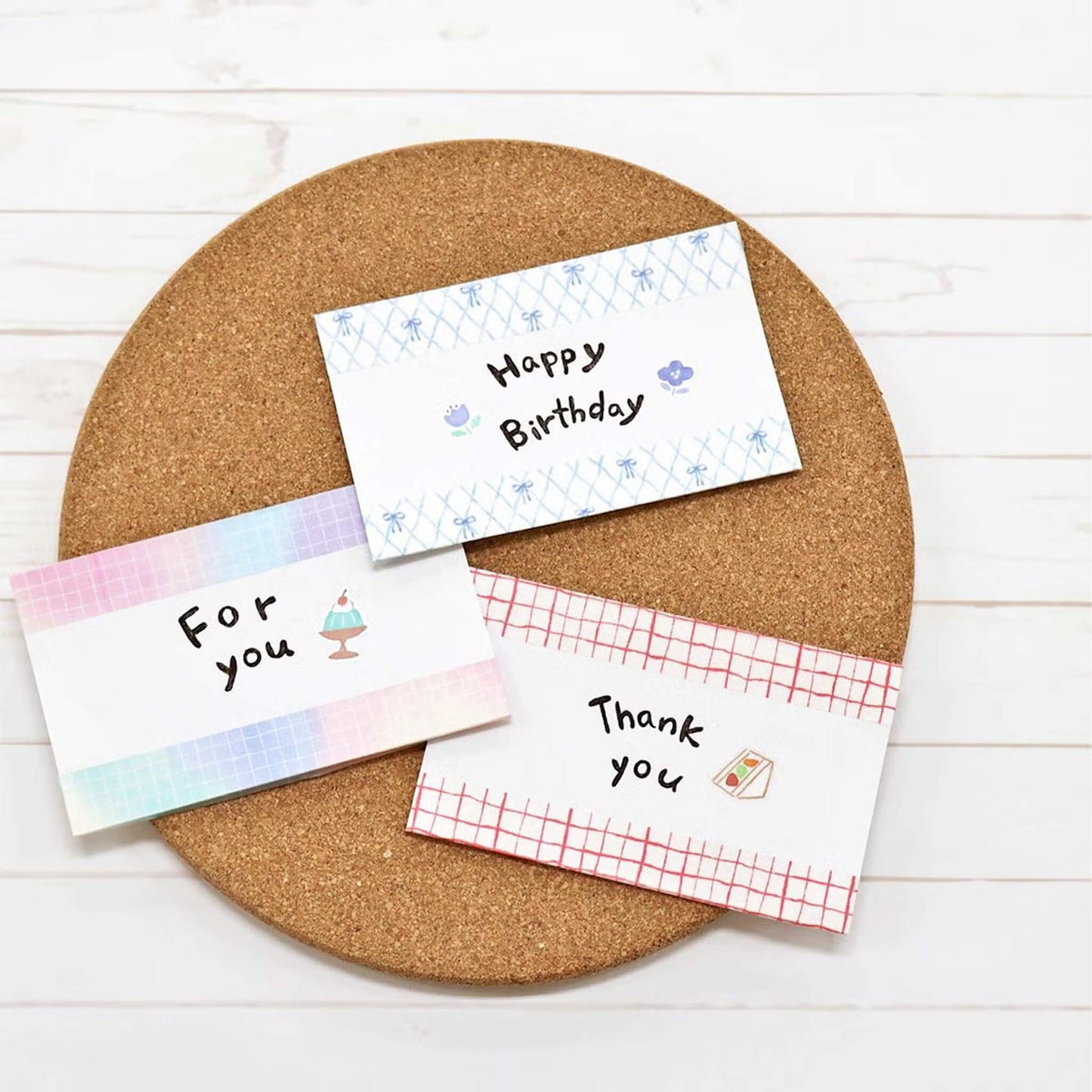 Mind Wave Washi Tape Pattern - Check 28 - Washi Tapes