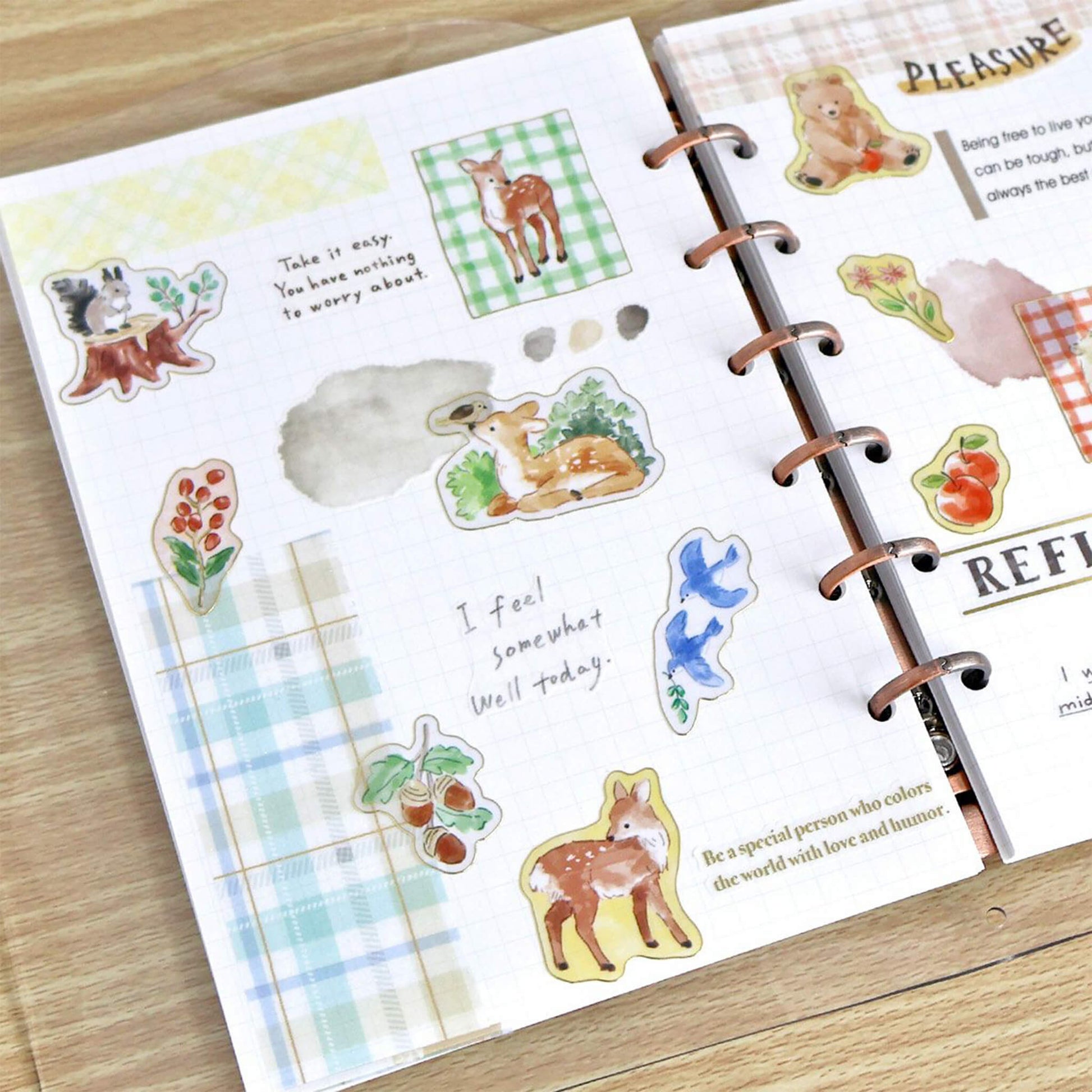 Mind Wave With Animal Sticker - Deer - Sticker Sheets