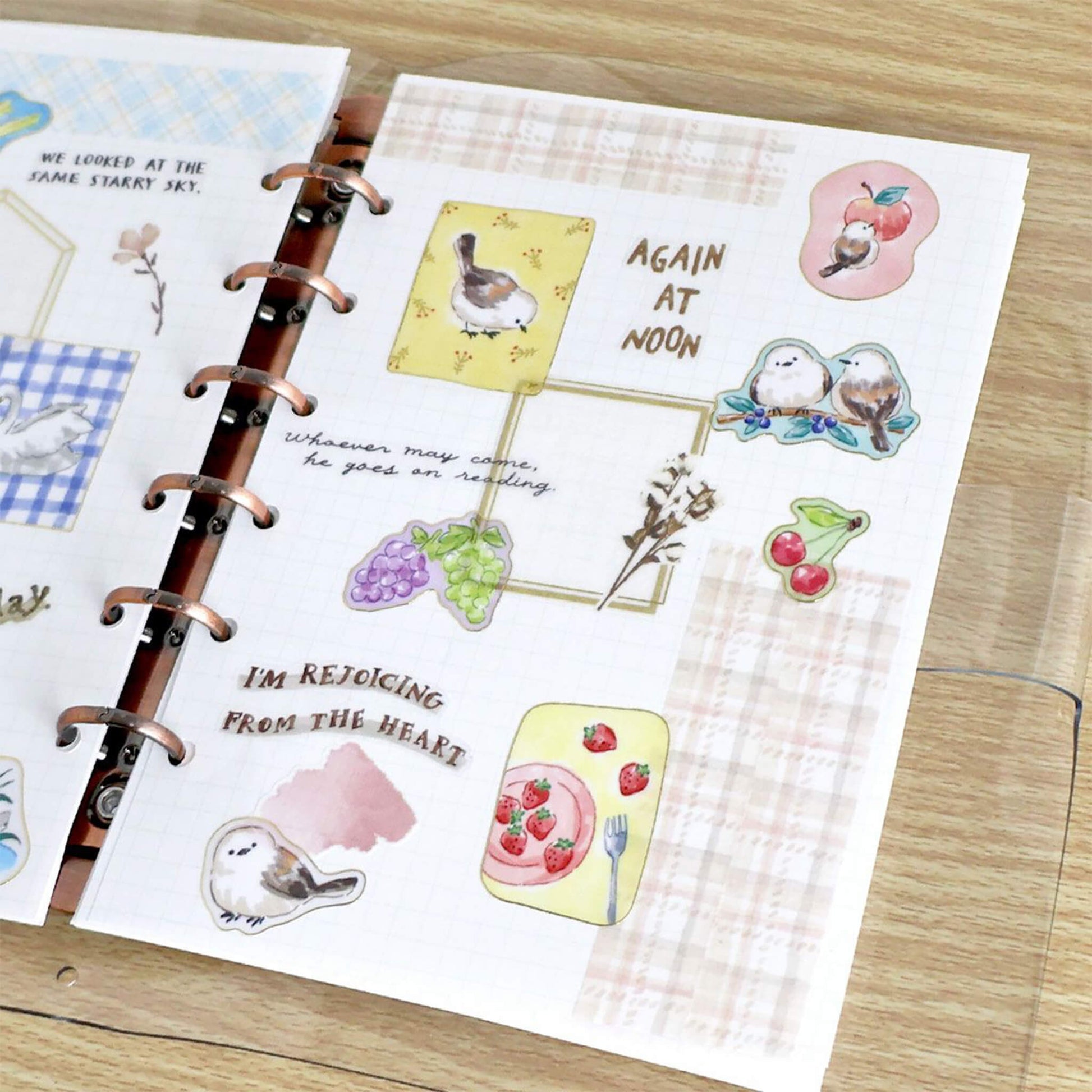 Mind Wave With Animal Sticker - Shimaenaga - Sticker Sheets