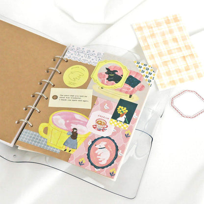 Mind Wave Yori - Dori Flake Sticker - Shooting Star in the Evening Sky - Flake Stickers