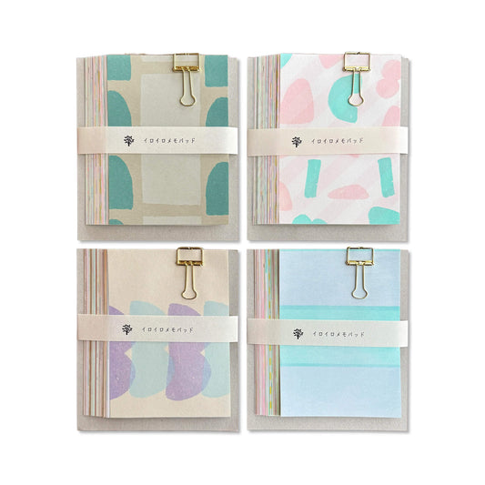 Mizushima IROIRO Memo Pad - Pastel M - Memo Pads