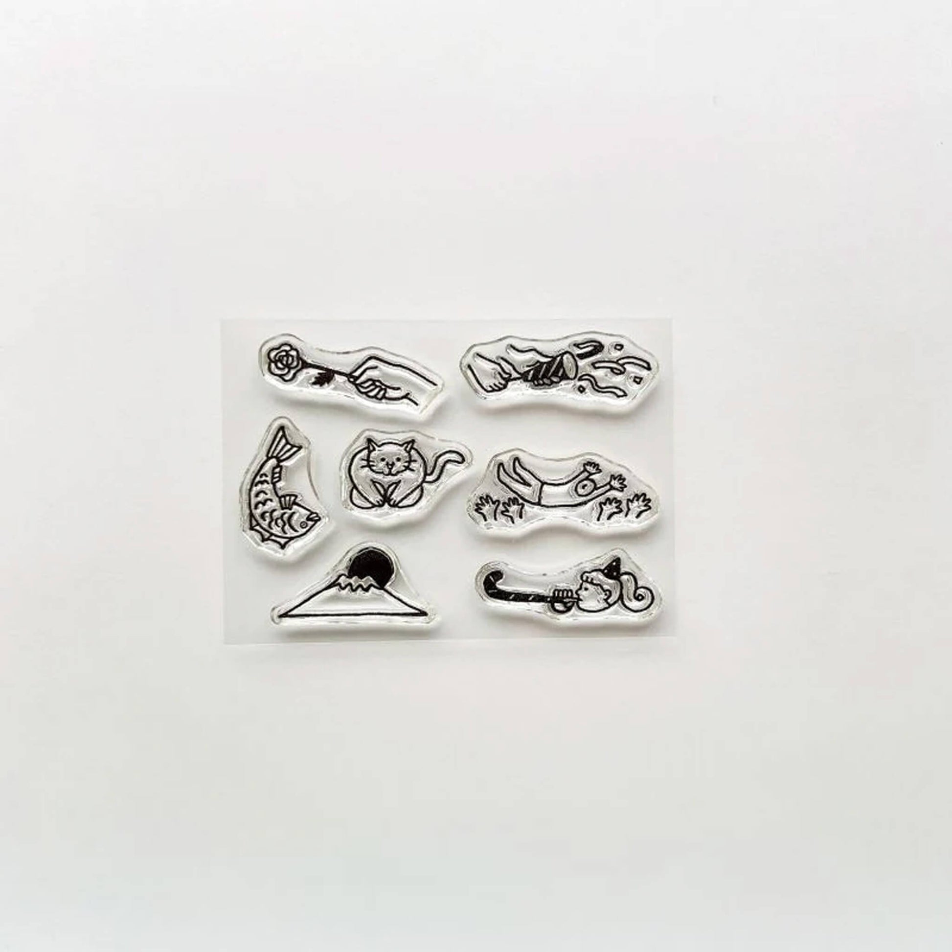 Mizushima JIZAI Clear Stamp Pocket - Oiwai - Clear Stamps