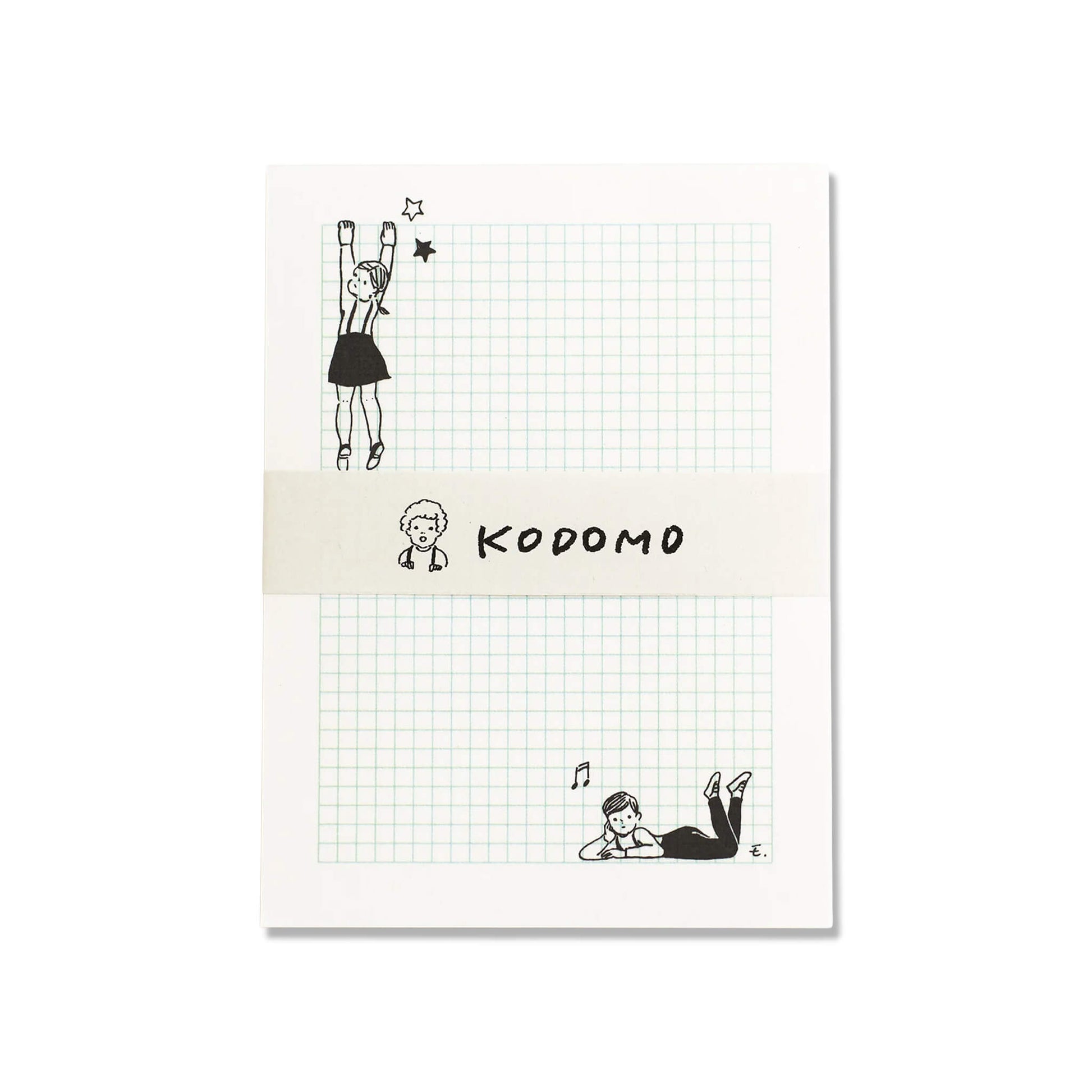 Mizushima × Masco Eri Memo Pad - Kodomo Free Time - Memo Pads