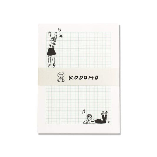 Mizushima × Masco Eri Memo Pad - Kodomo Free Time - Memo Pads