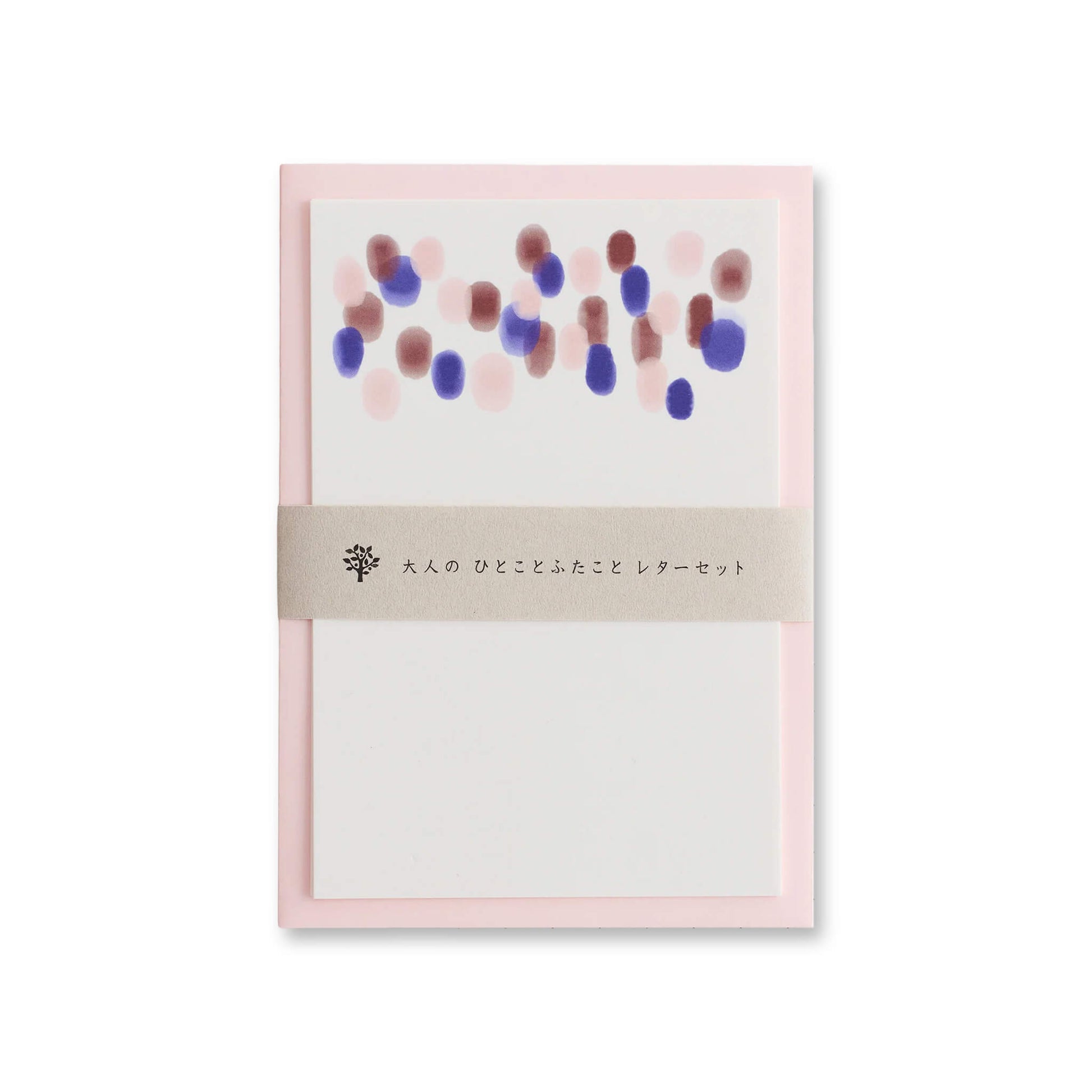 Mizushima Otona Short Note Letter Set - Tsubu - Mini Letter Writing Sets