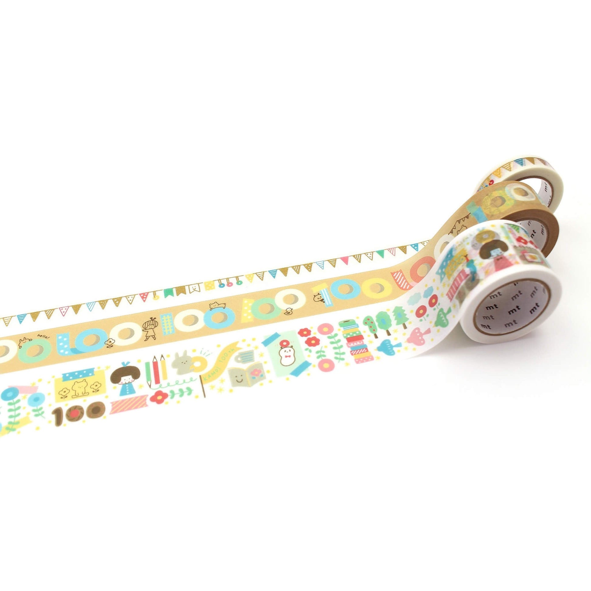 MT 100 Anniversary Mizutama Set [Limited Edition] - Washi Tapes