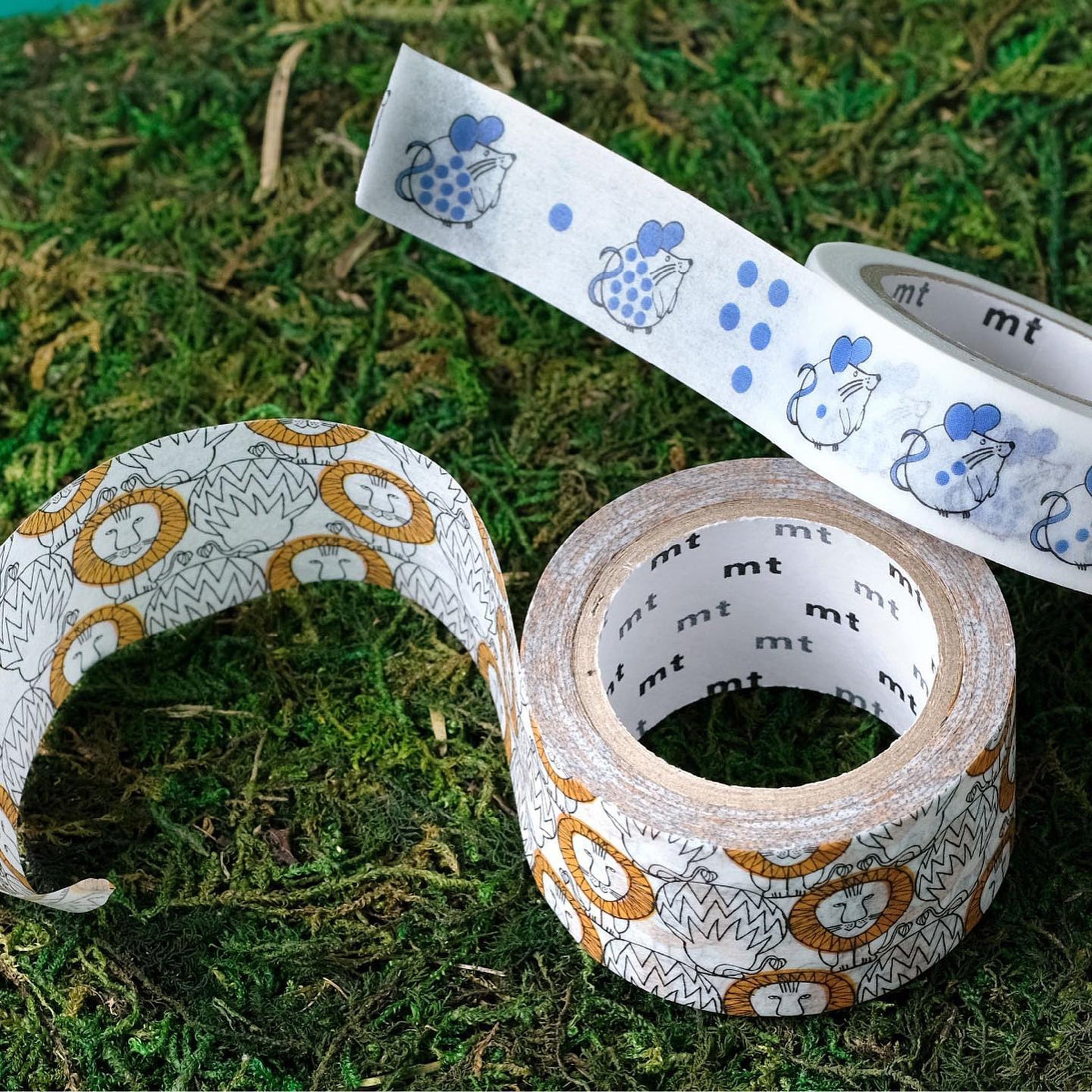 MT Artist Series Washi Tape - Lisa Larson - Molly [15mm Width] - Washi Tapes