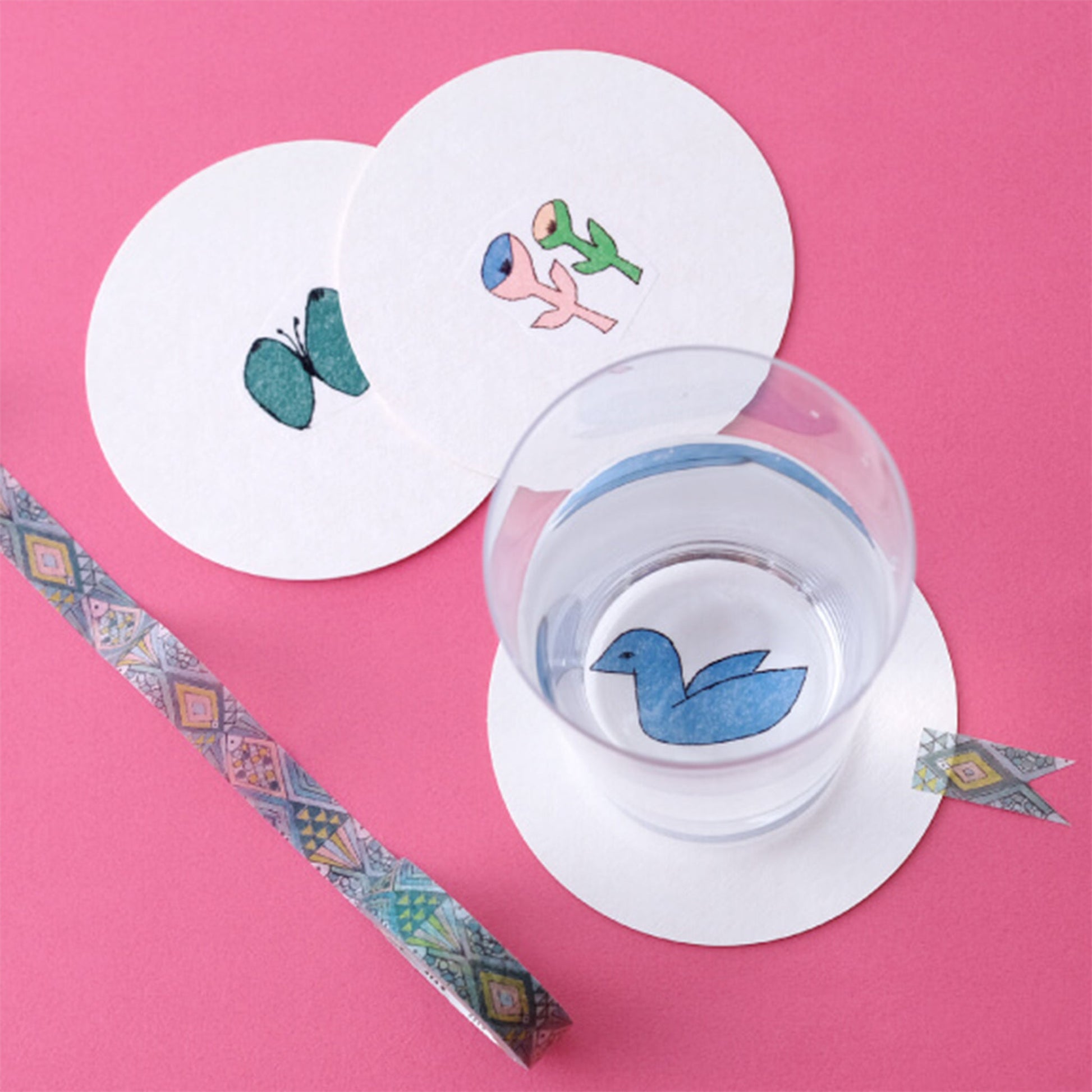 MT Artist Series Washi Tape - Minä Perhonen - Bird Petit Mix [15mm Width] - Washi Tapes