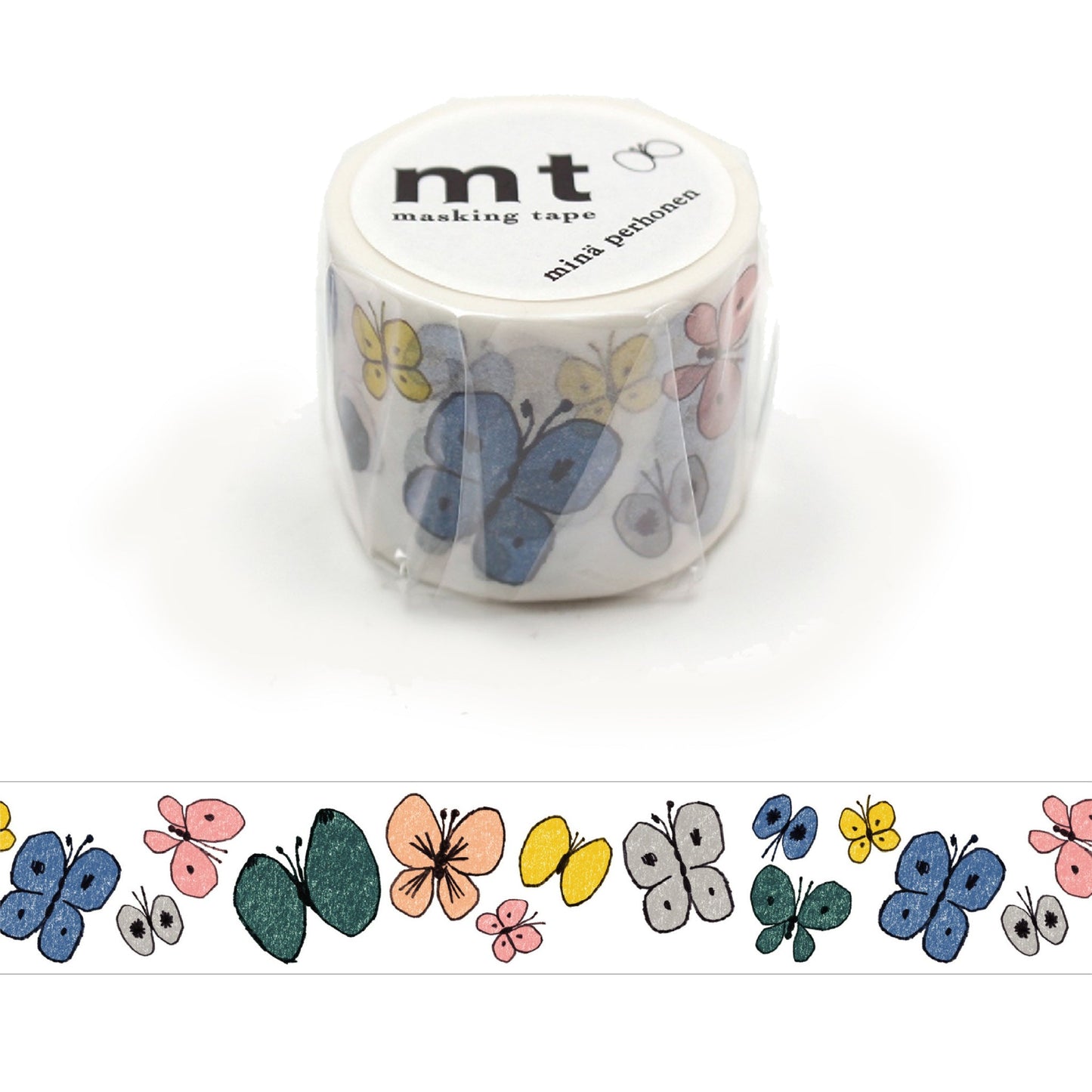 MT Artist Series Washi Tape - Minä Perhonen - Flutter [35mm Width] - Washi Tapes