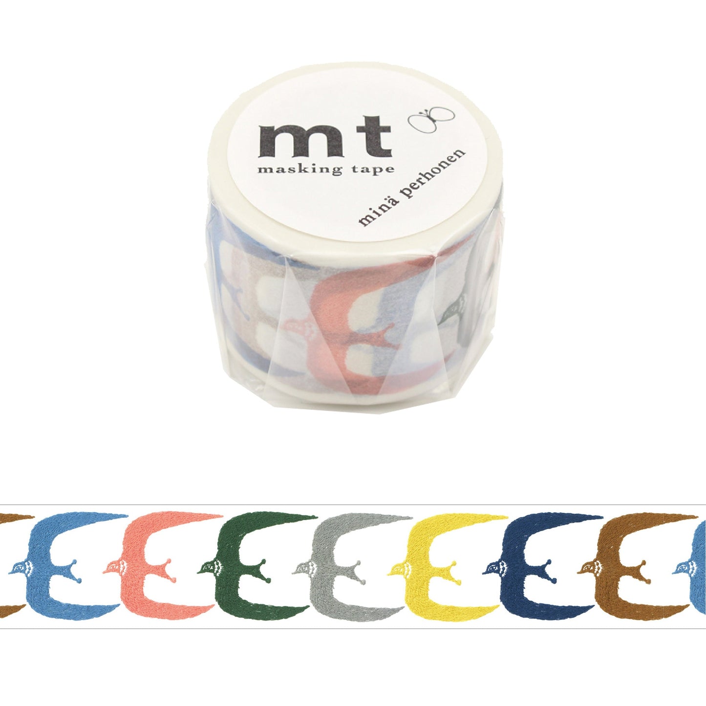 MT Artist Series Washi Tape - Minä Perhonen - Go! [35mm Width] - Washi Tapes