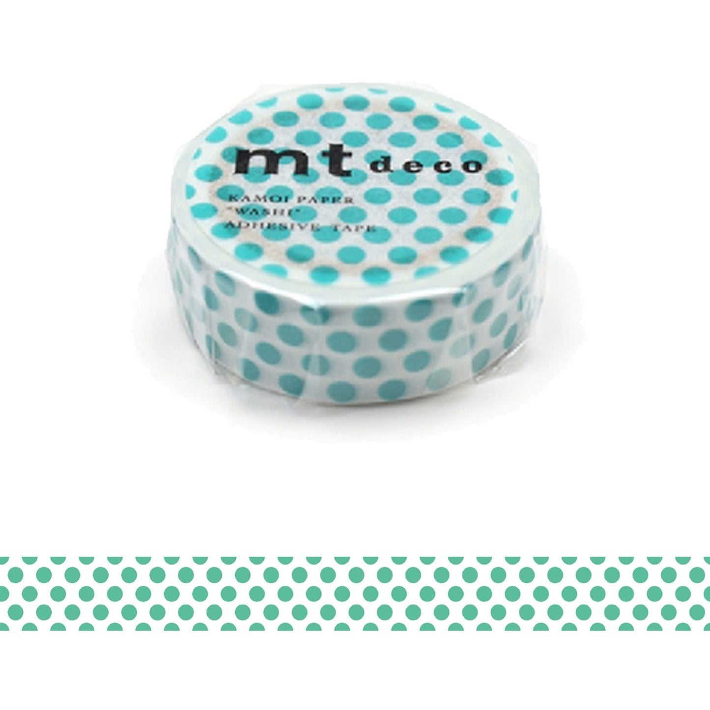 MT Basic Washi Tape - Dot Soda [15mm Width] - Washi Tapes