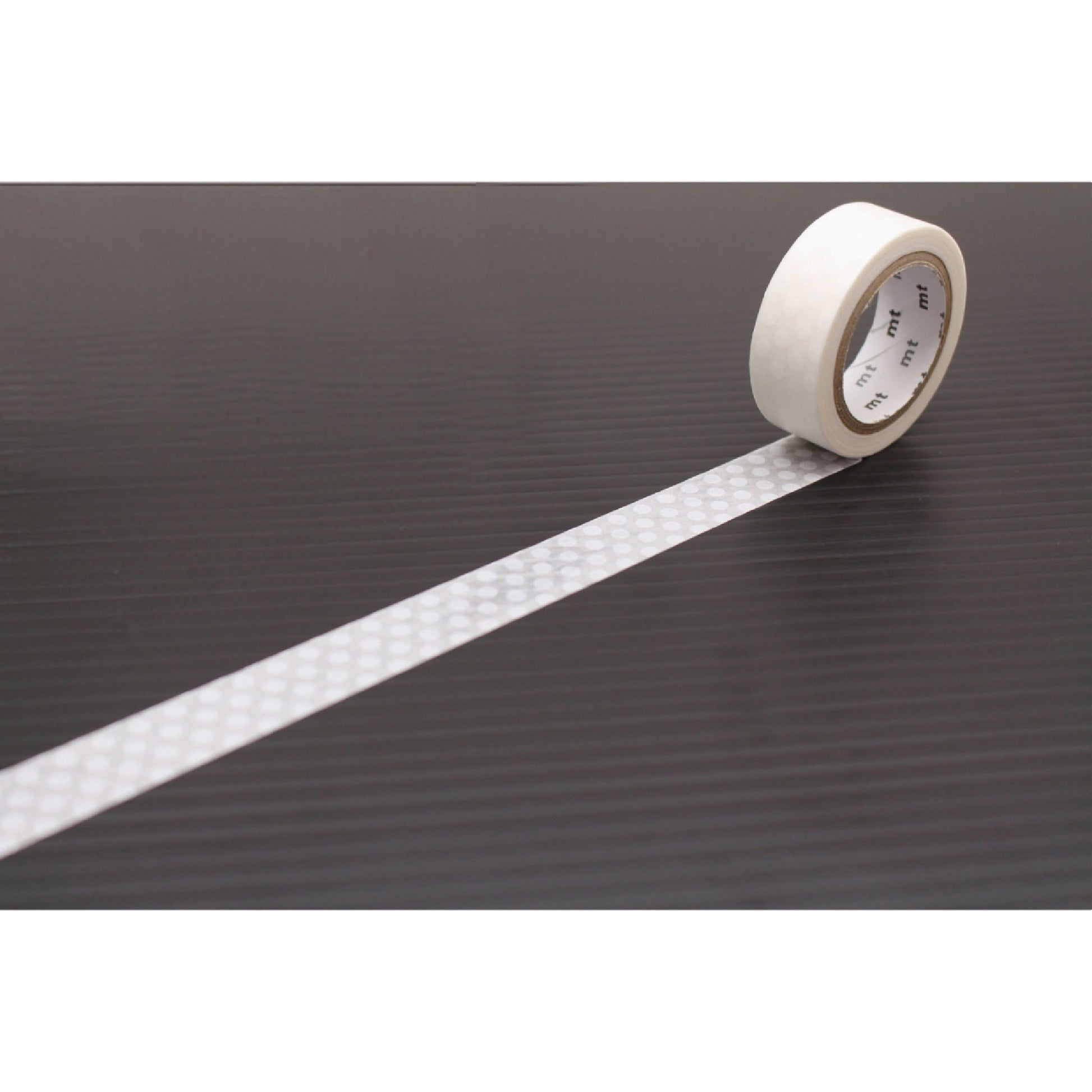 MT Basic Washi Tape - Dot White [15mm Width] - Washi Tapes