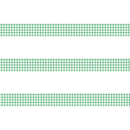 MT Basic Washi Tape - Grid Emerald [15mm Width] - Washi Tapes