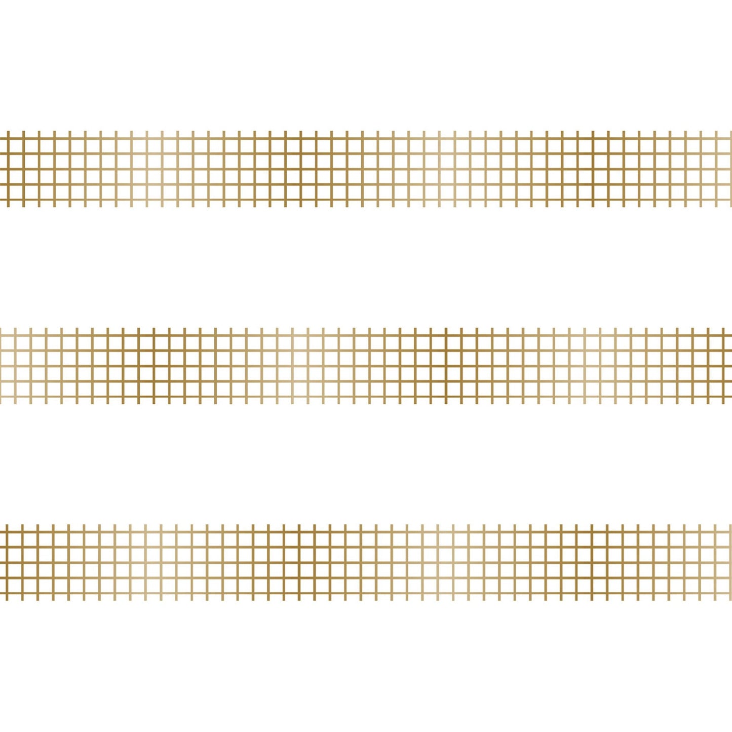 MT Basic Washi Tape - Grid Gold [15mm Width] - Washi Tapes