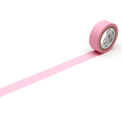 mt basic Washi Tape - Rose Pink [15mm] - Washi Tapes