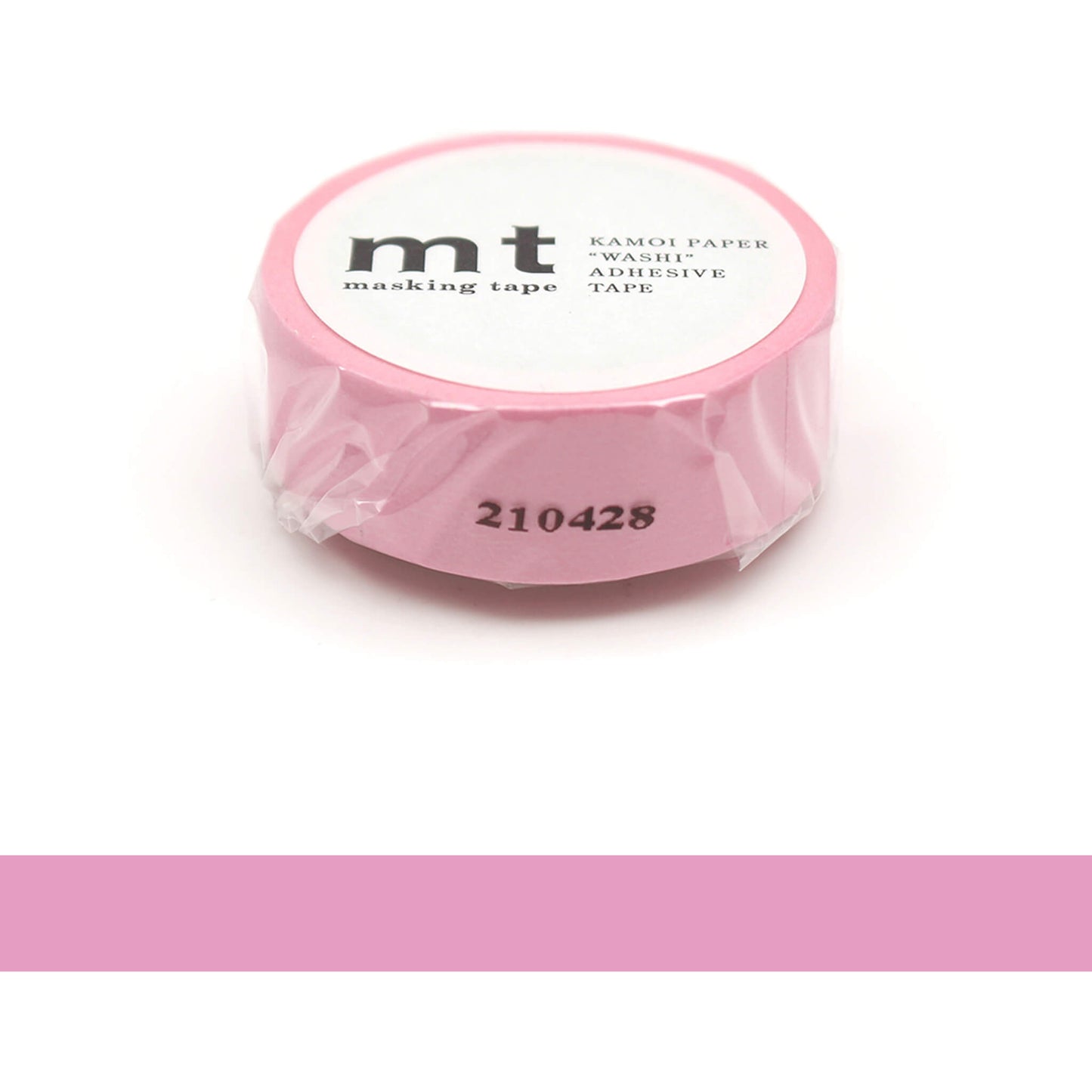 mt basic Washi Tape - Rose Pink [15mm] - Washi Tapes