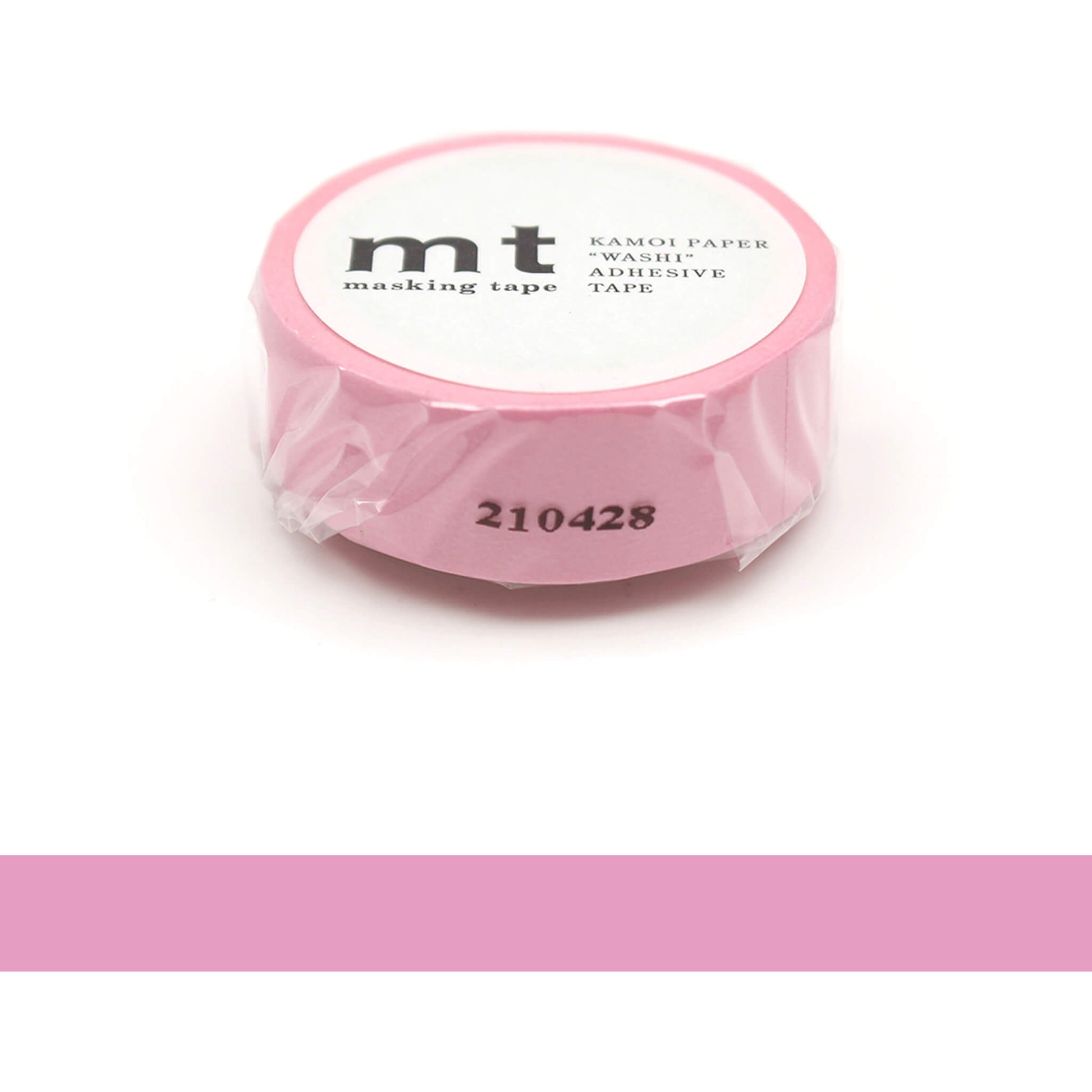mt basic Washi Tape - Rose Pink [15mm] - Washi Tapes