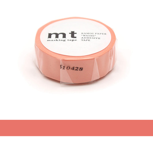 mt basic Washi Tape - Salmon Pink [15mm] - Washi Tapes